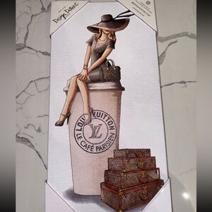 Design District Louis Vuitton Coffee Wall Art